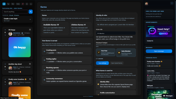 Ogoodoo karma screenshot