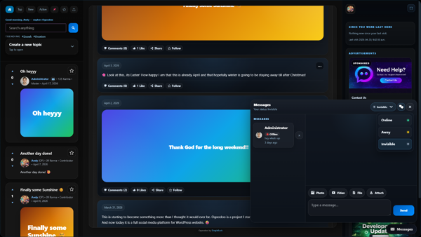 Ogoodoo messenger screenshot
