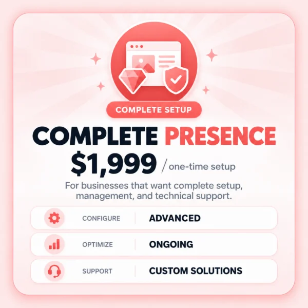 Complete Website Package